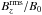 \hbox{$B_z^{\rm rms}/B_0$}