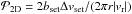 \hbox{${\cal P}_{\rm 2D} = 2b_{\rm set}\Delta v_{\rm set}/(2\pi r|v_{\rm r}|)$}