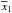 \hbox{$\overline{x}_{1}$}