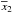 \hbox{$\overline{x}_{2}$}
