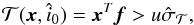 \begin{eqnarray} \label{eq:test2b} \Tc(\xb, \hat{i}_0) = \xb^T \fb > u \hat{\sigma}_{\Tc}, \end{eqnarray}
