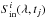 \hbox{$S^i_{\rm in}(\lambda, t_{j})$}