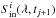 \hbox{$S^i_{\rm in}(\lambda, t_{j+1})$}