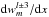 \hbox{${\rm d}w^{l\pm3}_m/{\rm d}x$}