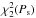 \hbox{$\chi^2_2(P_{\rm s})$}