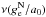 \hbox{$\nu(g^{\rm N}_{\rm e}/a_{0})$}