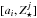 \hbox{$[a_i,Z_{\star}^j]$}