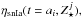 \hbox{$\eta_{\rm snIa}(t=a_i,Z_{\star}^j),$}