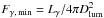 \hbox{$F_{\gamma,\,\mathrm{min}} = L_\gamma/4 \pi D_\mathrm{lum}^2$}