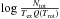 \hbox{$\log\frac{N_{\rm tot}}{T_{\rm ex} Q(T_{\rm rot})} $}