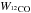 \hbox{$W_{^{12}\mathrm{CO}}$}