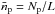 \hbox{$\bar{n}_\mathrm{p}=\N{p}/L$}