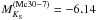 \hbox{$M_{K_{\rm S}}^{\mathrm{(Mc30-7)}} = -6.14$}