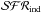 \hbox{${\cal {SFR}}_\mathrm{ind}$}