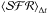 \hbox{$\left< {\cal{SFR}}\right>_{\Delta t}$}