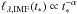 \hbox{$\ell_{\lambda,\mathrm{IMF}}(t_*) \propto t_*^{-\alpha}$}