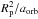 \hbox{$R_{\rm p}^2/a_{\rm orb}$}