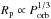\hbox{$R_{\rm p} \propto P_{\rm orb}^{1/3}$}