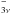 \hbox{$^{-}_{3\nu}$}