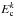\hbox{$E_{\rm c}^k$}