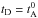 \hbox{$t_{\rm D}=t_{\rm A}^0$}