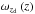 \hbox{$\omega_{z_{\rm d}}\left (z\right )$}