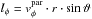 \hbox{$\rm {\it l}_\phi = {\it v}_\phi^{\text{par}} \cdot {\it r} \cdot \sin{ \vartheta}$}