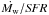 \hbox{$\dot{M_{\rm w}}{/}{\it SFR}$}