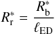 \begin{equation} \label{reverse_radius_envelope_eq} R_{\rm r}^{*} = \frac{R_{\rm b}^{*}}{\ell_{\rm ED}} \end{equation}