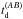 \hbox{$t_\mathrm{d}^{(AB)}$}