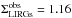 \hbox{$\rm\Sigma_{\rm LIRGs}^{\rm obs}=1.16$}