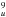 \hbox{$_u^{9}$}