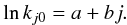 \appendix \setcounter{section}{4} \begin{eqnarray} \label{eq:high_jf_fit} \ln k_{j0} = a + b j. \end{eqnarray}