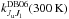 \hbox{$k^{\rm DB06}_{J_{\rm u}J_{\rm l}} (300\,{\rm K})$}