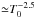 \hbox{${\simeq}T_0^{-2.5}$}