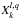 \hbox{$X_k^{l,q}$}