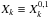 \hbox{$X_k\equiv X_k^{0,1}$}