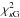 \hbox{$\chi^{2}_{\kappa \rm G}$}