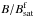 \hbox{$B/B_{\rm sat}^{\rm f}$}