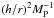 \hbox{$(h/r)^{2}M_{\rm P}^{-1}$}