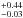 \hbox{$^{+0.44}_{-0.03}$}