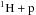 \hbox{${\rm ^{1}H+p}$}
