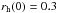 \hbox{$\rhi=0.3$}