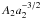 \hbox{$A_2 a_2^{-3/2}$}
