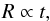 \begin{equation} R\propto t, \label{RtEq} \end{equation}