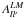 \hbox{$A_{ll'}^{LM}$}