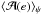 \hbox{$\langle {{\cal A}(e)}\rangle_\psi$}