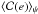 \hbox{$ \langle {{\cal C}(e)}\rangle_\psi$}