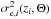 \hbox{$\sigma_{{\rm e},i}^2(z_i,\Theta)$}