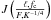 \hbox{$J\left(\frac{\ell, f_{\mathrm{c}}}{F, K^{-1/4}} \right)$}